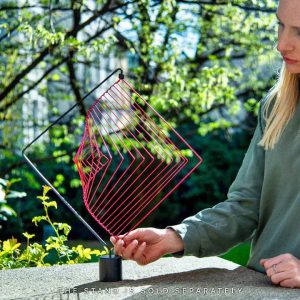 Vierkante Golf - Rood met Voet