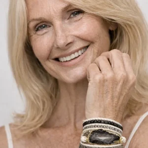 Magische Labradoriet & Druzy Kristal Gevlochten