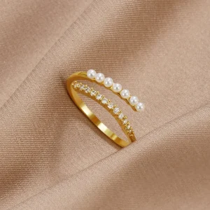 Ring Goud - Nova Pearl